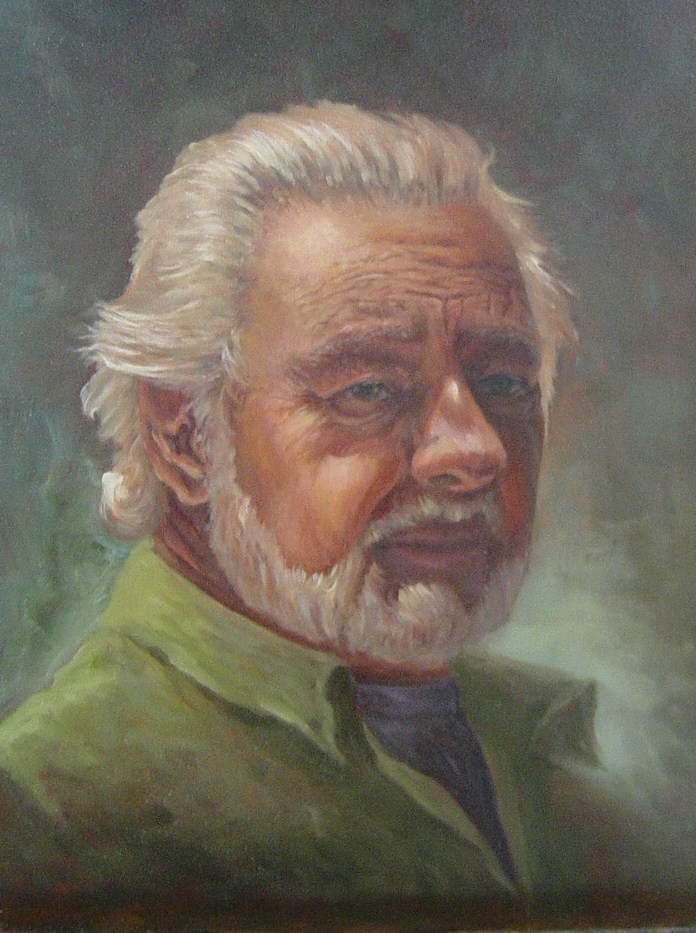 photograph of artwork titled Captain Ray